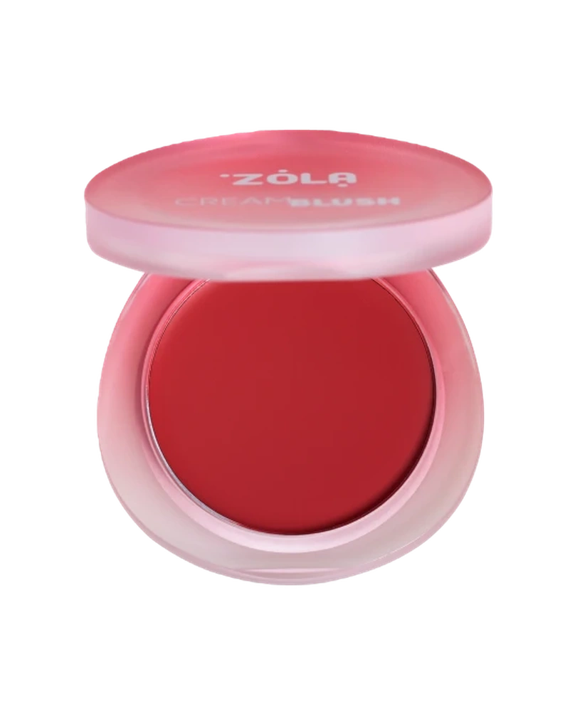 Кремовая румяная zola cream blush soft berry