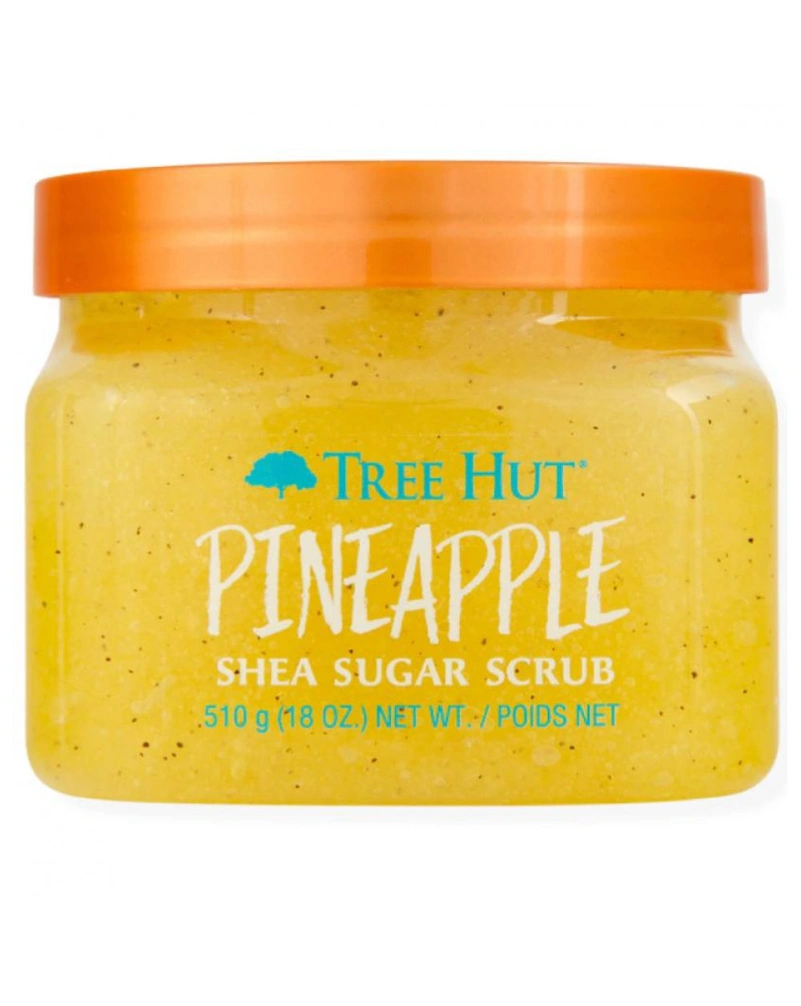 TREE HUT Pineapple Sugar Scrub - Скраб для тіла з ароматом ананасу, 510 г.