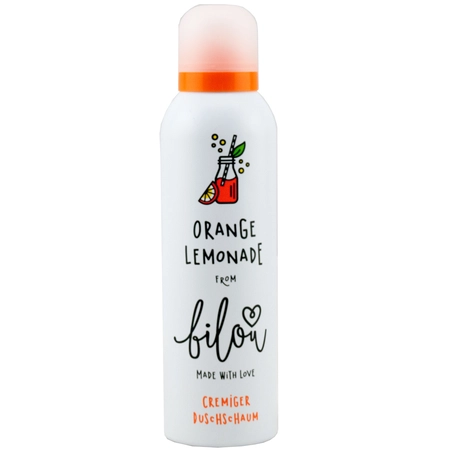 ПІНКА ДЛЯ ДУШУ АПЕЛЬСИНОВИЙ ЛИМОНАД BILOU SHOWER FOAM ORANGE LEMONADE, 200  МЛ