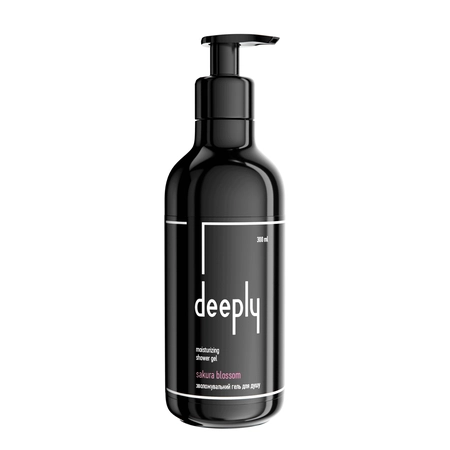 Увлажняющий гель для душа Deeply Sakura Blossom Moisturizing Shower Gel, 300 мл