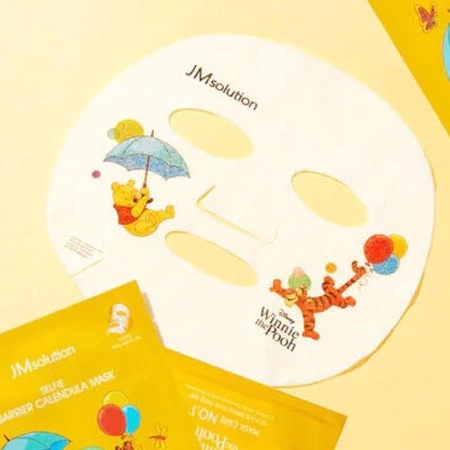 JM Solution Disney Selfie Barrier Calendula Mask - Заспокійлива маска для обличчя з екстрактом календули