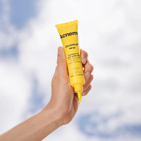 Солнцезащитный крем Acnemy Zitcontrol SPF 50, 40 мл.