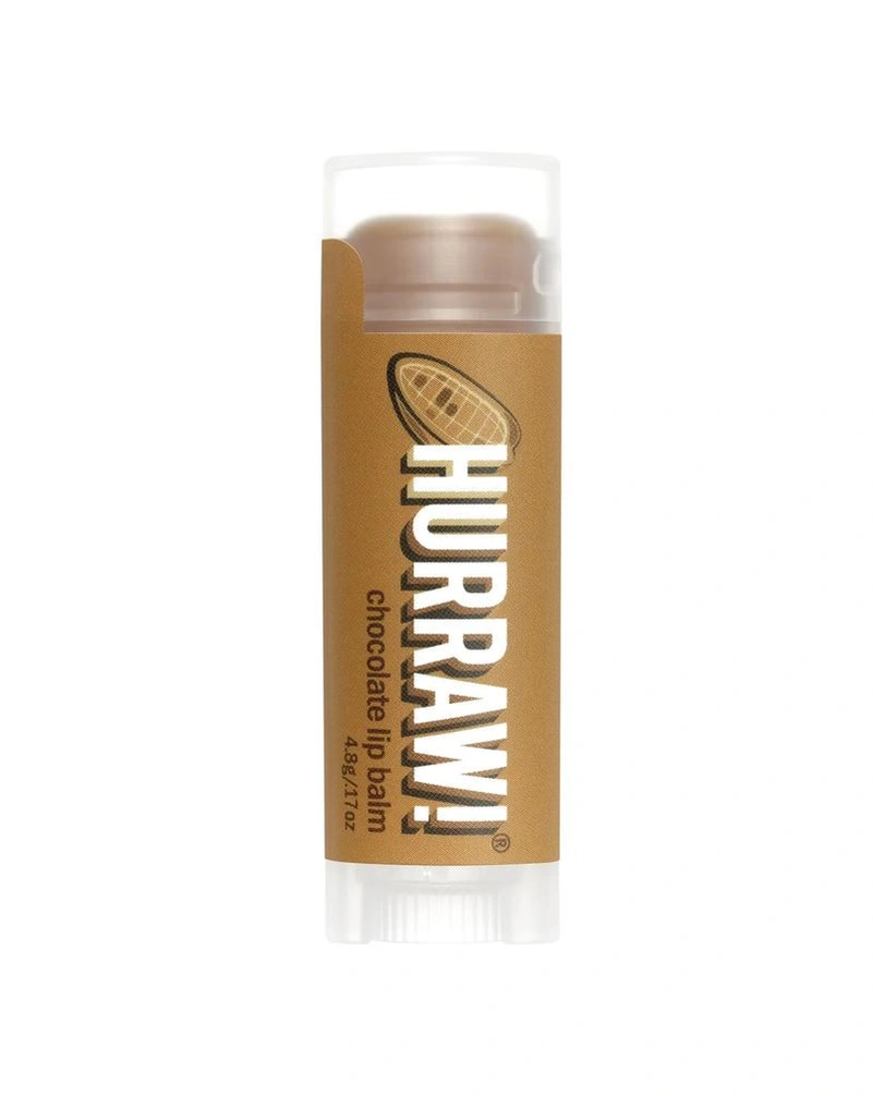 HURRAW! CHOCOLATE LIP BALM - БАЛЬЗАМ ДЛЯ ГУБ "ШОКОЛАД", 4,8Г