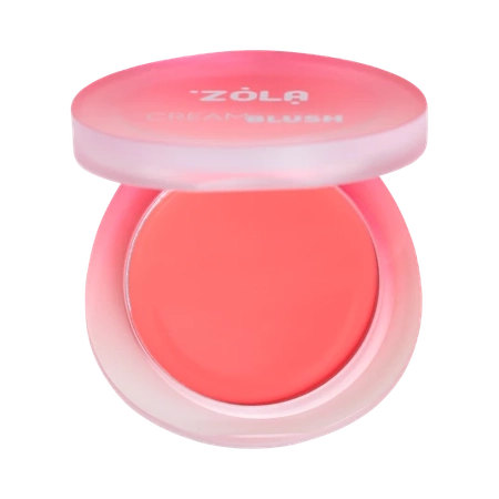 Кремовая румяная ZOLA Cream Blush Coral Pop