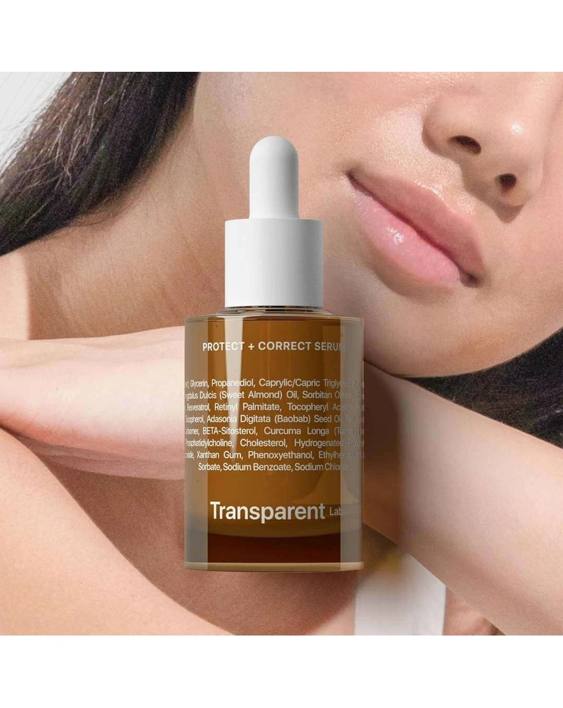 Transparent-Lab Protect + Correct Serum - Антиоксидантний серум , 30  мл .