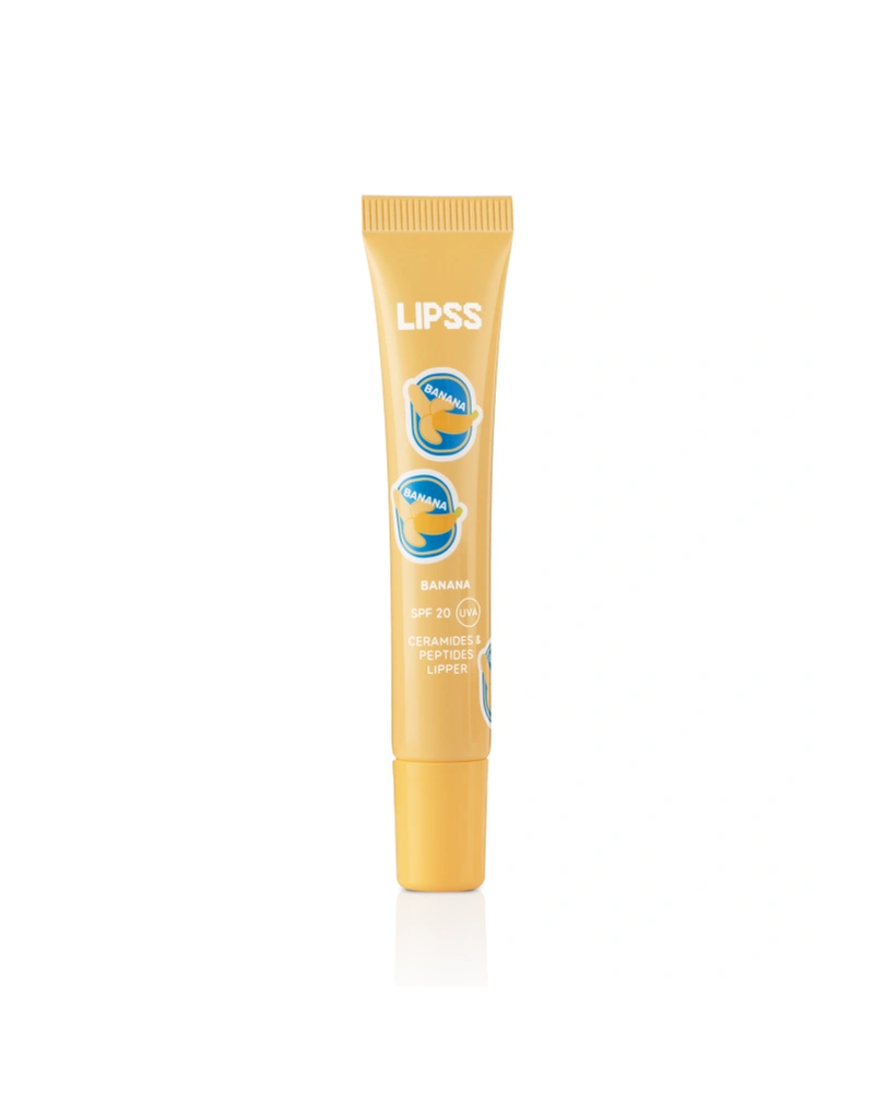 Блиск для губ lipss lipper banana spf20, 10 мл