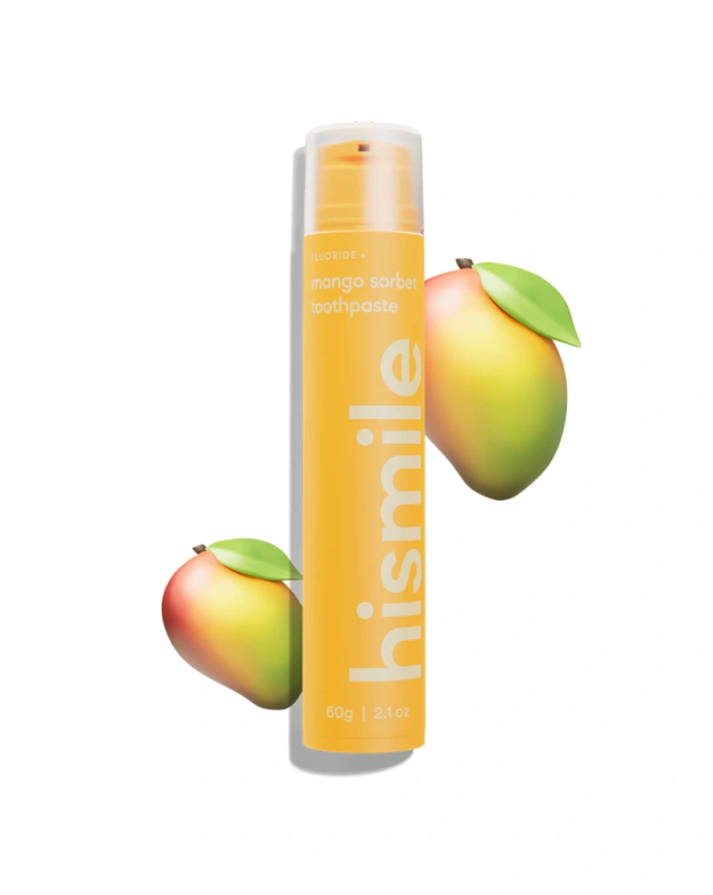 Зубна паста зі смаком манго hismile mango sorbet toothpaste, 60 мл