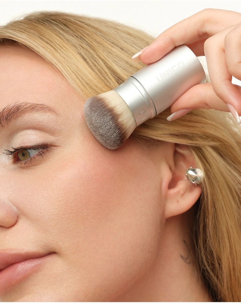Прозора фінішна пудра для обличчя з SPF 13/PA+++ UNICO Setting & Finishing Powder Pearl, 10 г