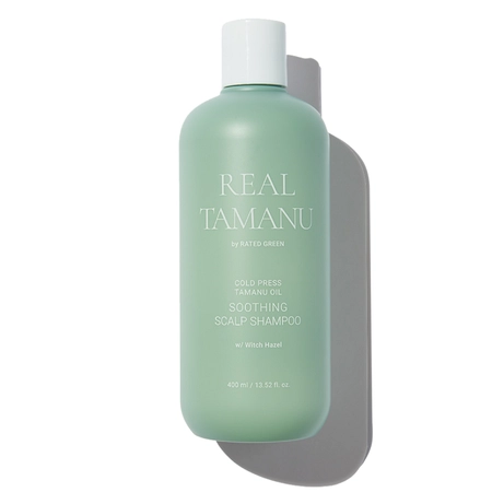 ШАМПУНЬ З ОЛІЄЮ ТАМАНУ RATED GREEN REAL TAMANU COLD PRESSED TAMANU OIL SOOTHING SCALP SHAMPOO, 400МЛ