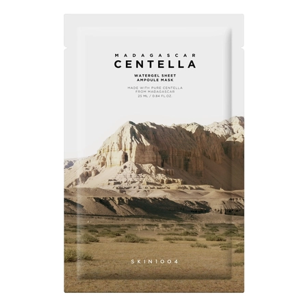 Маска с экстрактом центеллы SKIN1004 Madagascar Centella Watergel Sheet Ampoule Mask
