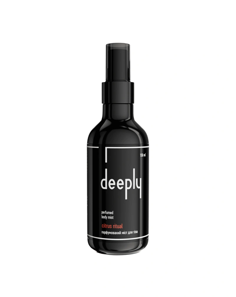 Парфумований міст для тіла deeply citrus ritual perfumed body mist, 150 мл