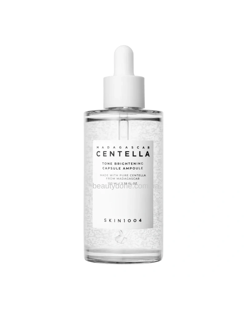 Освітлювальна ампульна сироватка для обличчя skin1004 madagascar centella tone brightening capsule ampoule, 100 мл