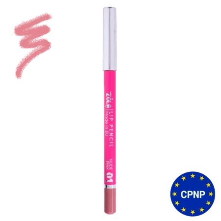 Олівець для губ Zola 01 Nude Pink