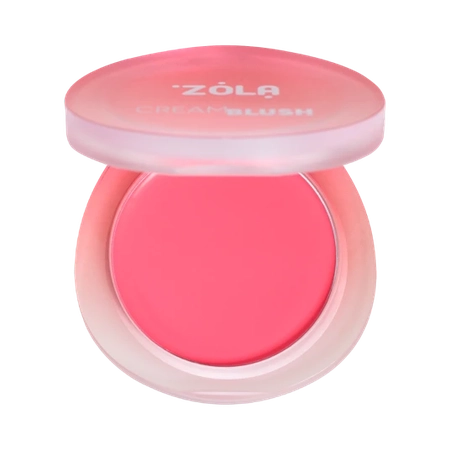 Кремовые румяные ZOLA Cream Blush Barbie Rose