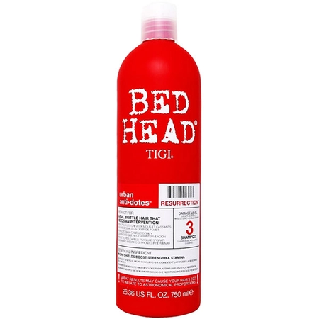 TIGI BED HEAD URBAN ANTIDOTES RESURRECTION SHAMPOO- ВІДНОВЛЮЮЧИЙ  ШАМПУНЬ , 750 МЛ