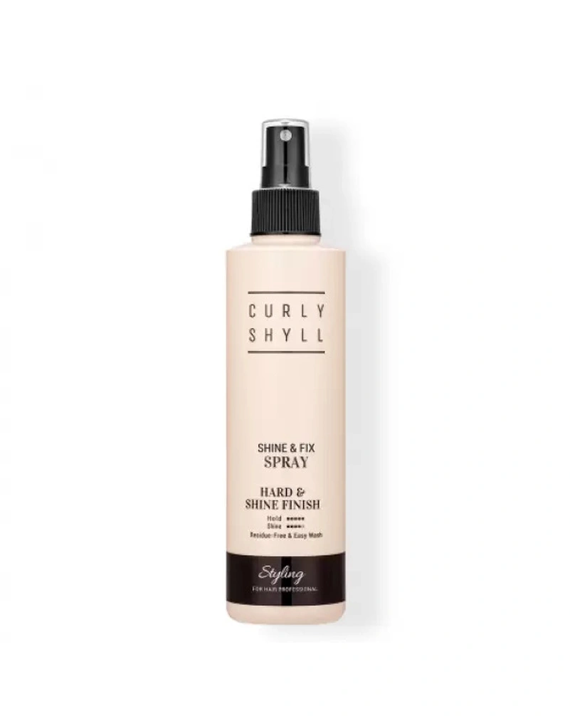 Фіксуючий спрей для волосся Curlyshyll Shine & Fix Spray, 240 мл