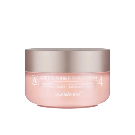 Антивозрастной крем с пептидами и астаксантином Dermafirm Age Reviving Firming Cream A4, 50 мл