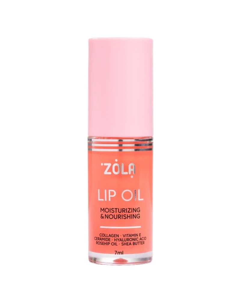 Масло для губ zola lip oil honey candy