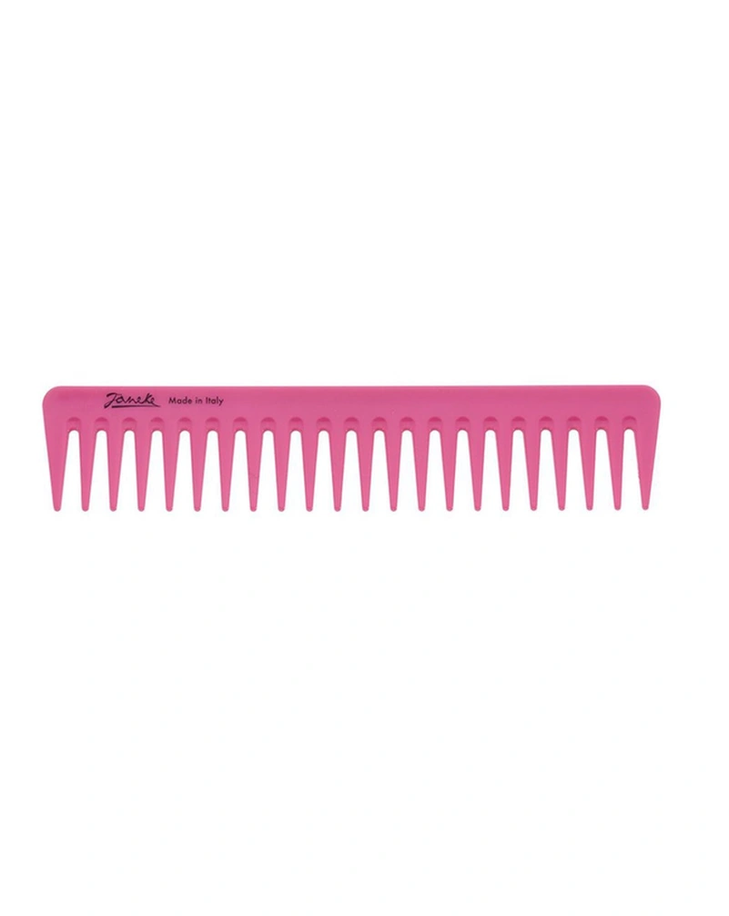 JANEKE – SUPERCOMB THE ORIGINAL ITALIAN DESIGN ,STYLING COMB  - ГРЕБІНЕЦЬ ДЛЯ ВОЛОССЯ,РОЖЕВИЙ