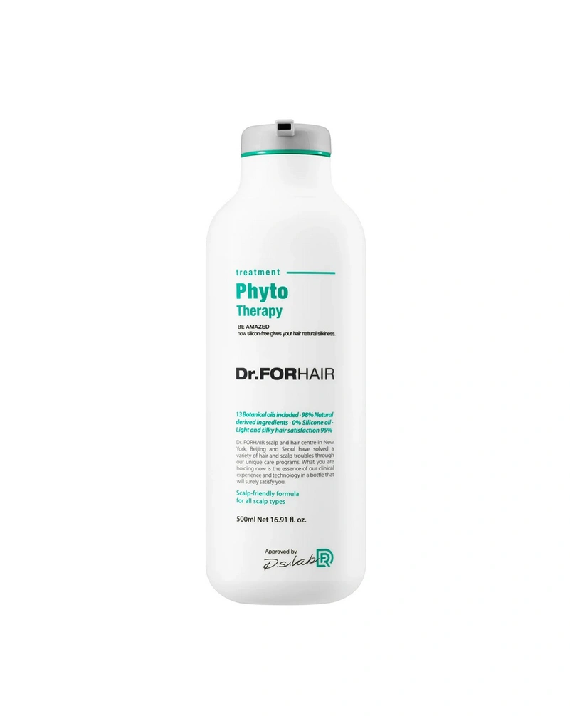 DR.FORHAIR PHYTO THERAPY SHAMPOO - ФІТОТЕРАПЕВТИЧНИЙ ШАМПУНЬ ДЛЯ ЧУТЛИВОЇ ШКІРИ ГОЛОВИ, 500МЛ