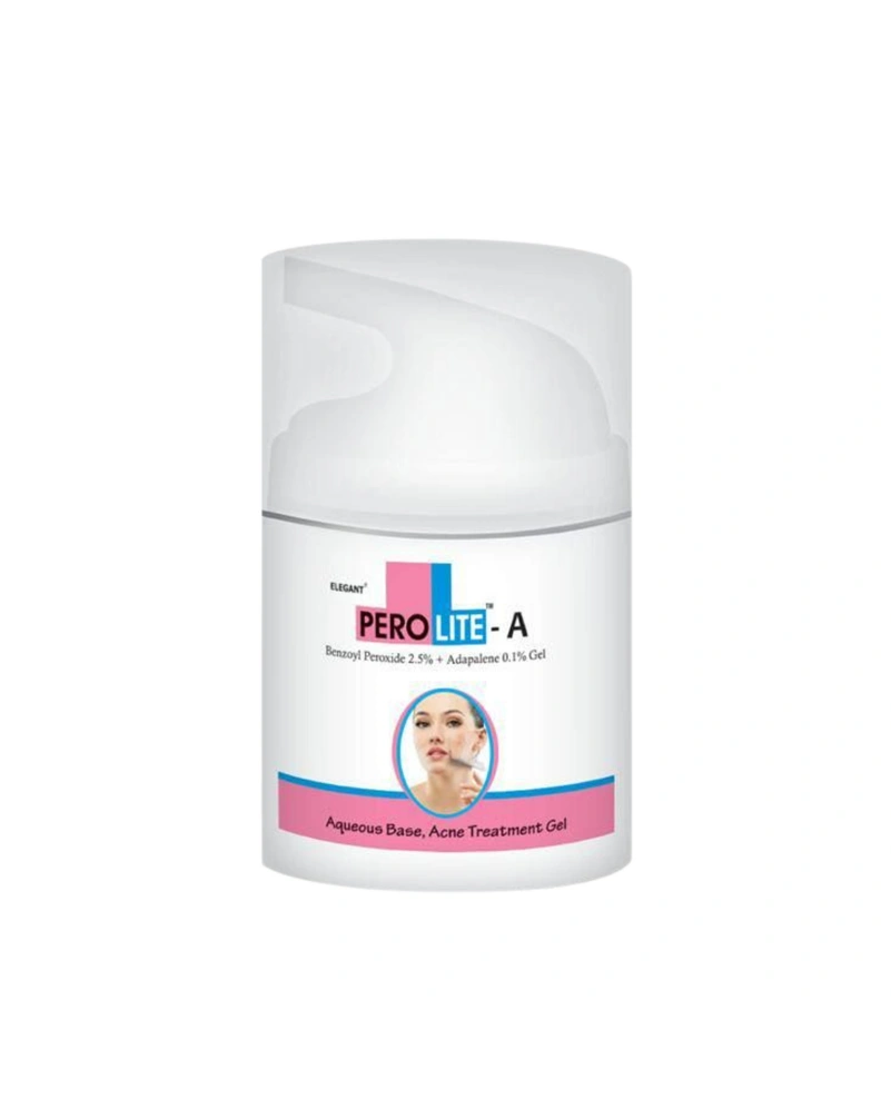 Гель от акне с пероксидом бензоил и адапаленом perolite a gel adapalene 0.1% + benzoyl peroxide 2.5%, 30 г