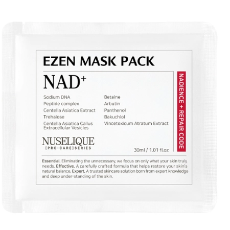 Интенсивно омолаживающая маска Nuselique EZEN mask pack, 1 шт.