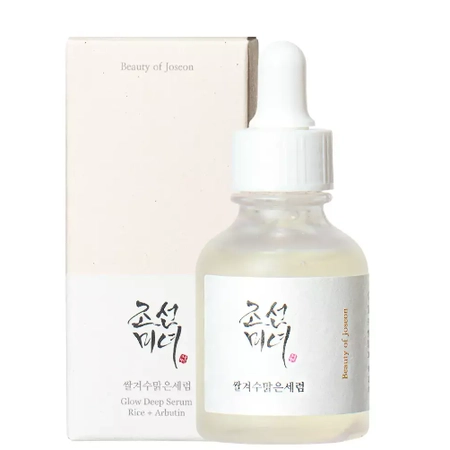 BEAUTY OF JOSEON Glow Deep Serum : Rice + Alpha Arbutin - Сироватка для вирівнювання тону шкіри та сайва, 30 мл.