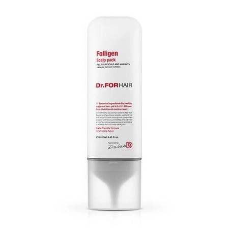 DR.FORHAIR FOLLIGEN SCALP PACK - ОЗДОРОВЛЮЮЧА МАСКА ДЛЯ ШКІРИ ГОЛОВИ, 250МЛ