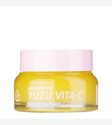 Осветляющий крем с ниацинамидом 5% и экстрактом юдзу LALARECIPE Yuzu Vita C Cream, 50 мл