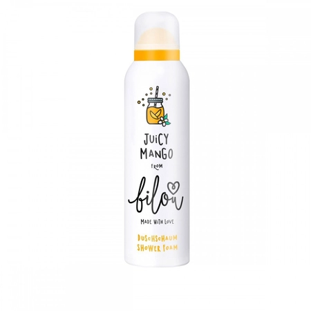 BILOU SHOWER FOAM "JUICY MANGO" - ПЕНКА ДЛЯ ДУША "СОЧНЫЙ МАНГО", 200 МЛ.