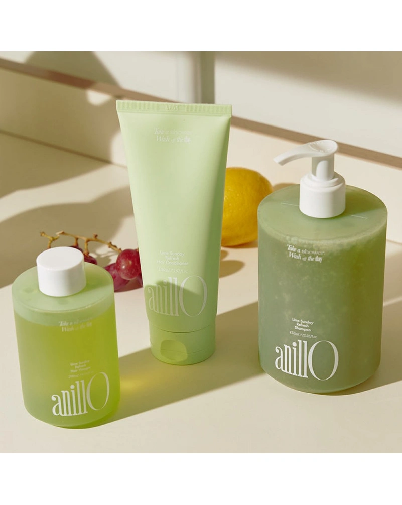 Освежающий ополаскиватель для волос ANILLO Lime Sunday Refresh Hair Vinegar, 200 мл