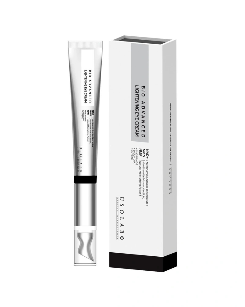 Осветляющий, противоотечный и омолаживающий крем для глаз usolab bio advanced lightening eye cream, 25 мл