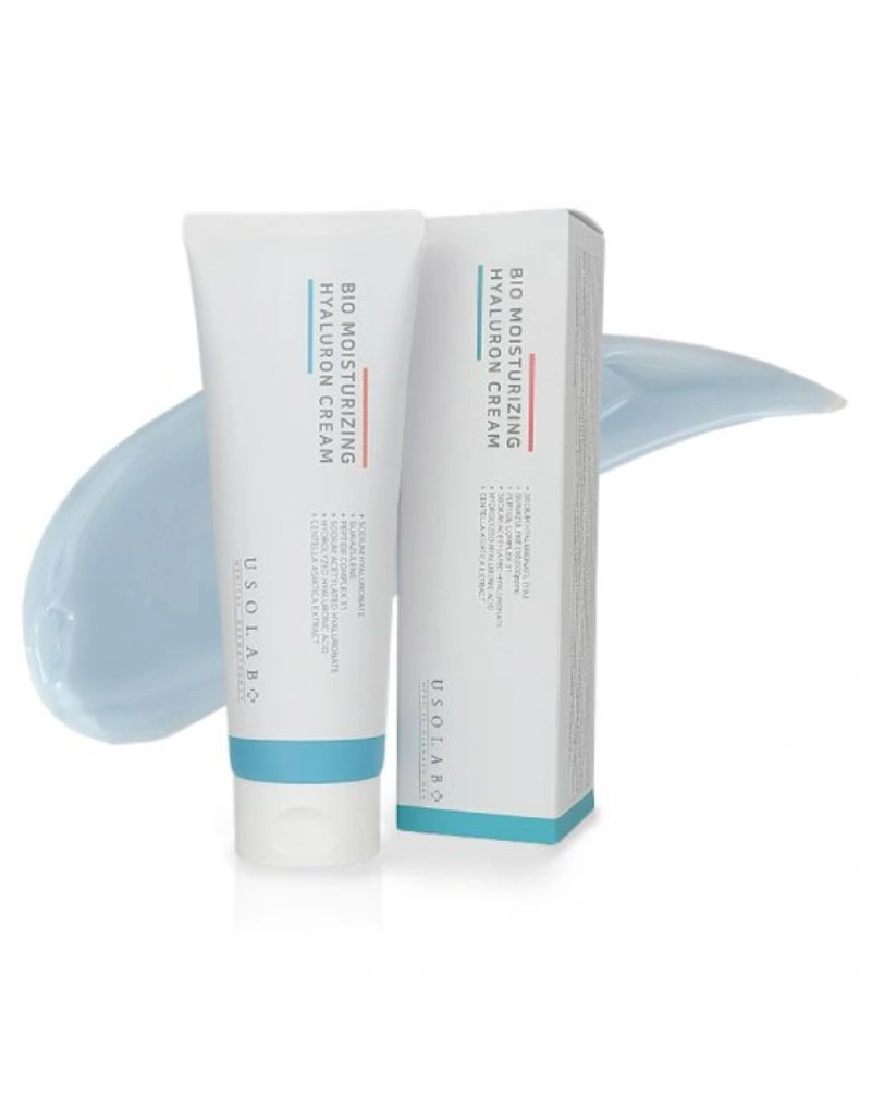 Интенсивный увлажняющий, успокаивающий и омолаживающий крем USOLAB Bio Moisturizing Hyaluron Cream, 100 мл