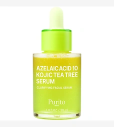 Сироватка з азелаїновою кислотою та чайним деревом Purito Seoul Azelaic Acid 10 Kojic Tea Tree Serum, 30 мл