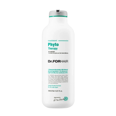 DR.FORHAIR PHYTO THERAPY SHAMPOO - ФИТОТЕРАПЕВТИЧЕСКИЙ ШАМПУНЬ ДЛЯ ЧУВСТВИТЕЛЬНОЙ КОЖИ ГОЛОВЫ, 500МЛ