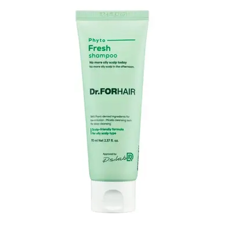 Dr.ForHair Phyto Fresh Shampoo - Міцелярний шампунь для жирної шкіри голови, 70 мл