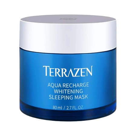 Ночная маска с отбеливающим эффектом Terrazen Aqua Recharge Whitening Sleeping Mask, 80 мл