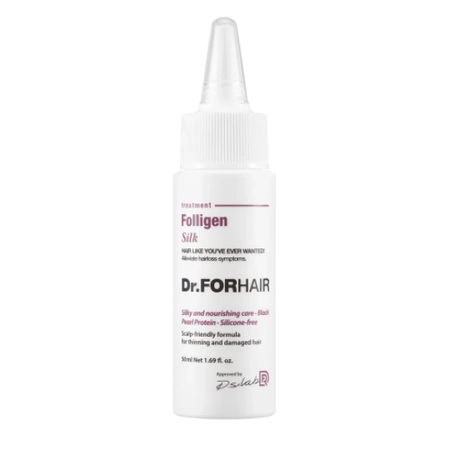 Dr.FORHAIR Folligen Silk Treatment - Відновлююча маска - кондиціонер для пошкодженого волосся , 50 мл.