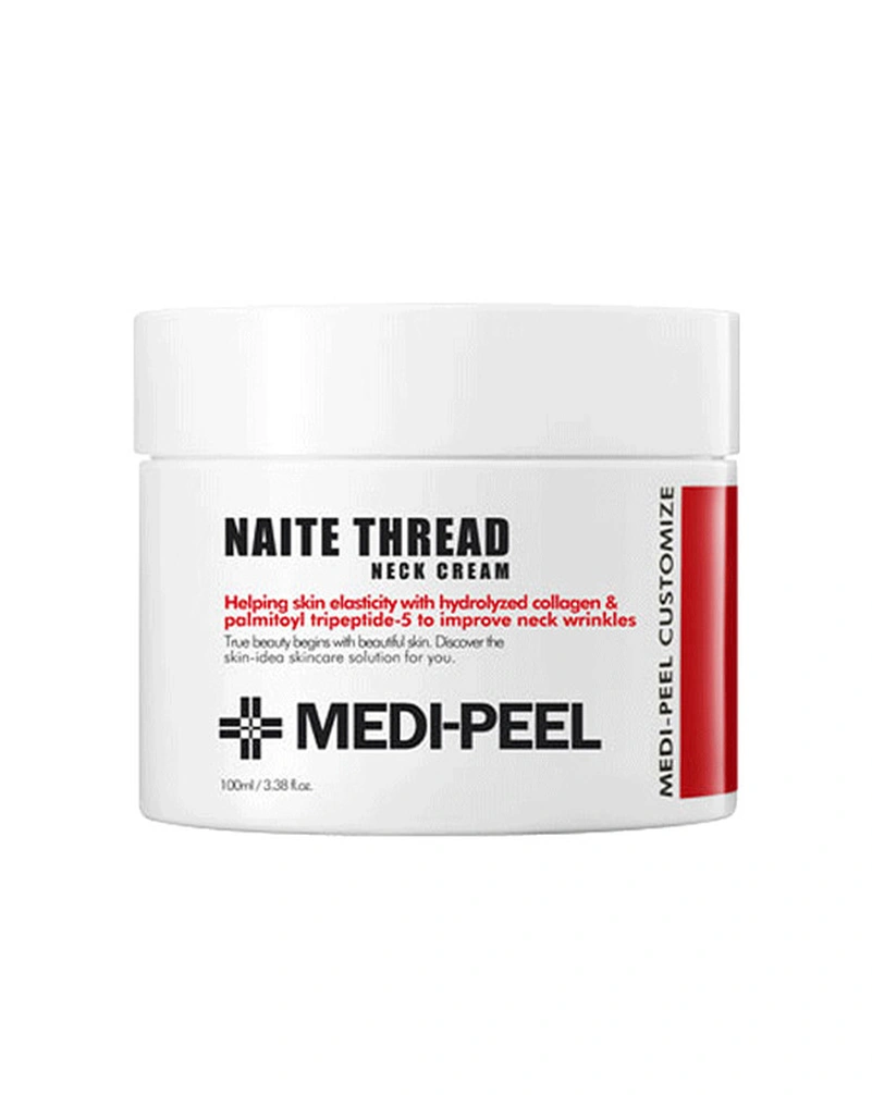 Антивозрастной крем для шеи и зоны декольте medi-peel naite thread neck cream, 100 мл