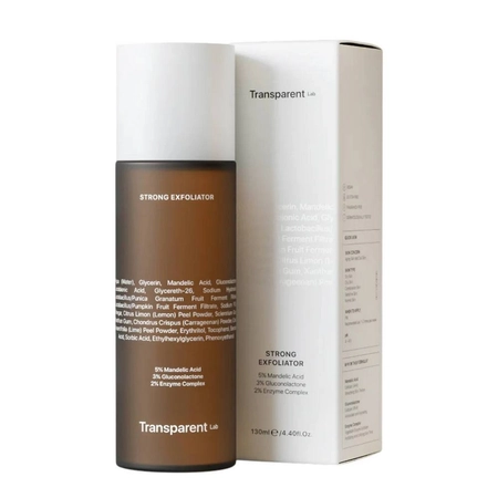 Тонер для интенсивного отшелушивания TRANSPARENT-LAB Strong Exfoliator. 130 мл