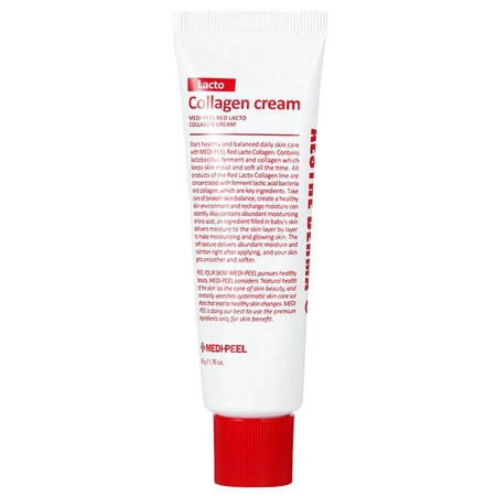 Medi​-Peel Red Lacto Collagen Cream - Крем з лактобактеріями і колагеном 50 g