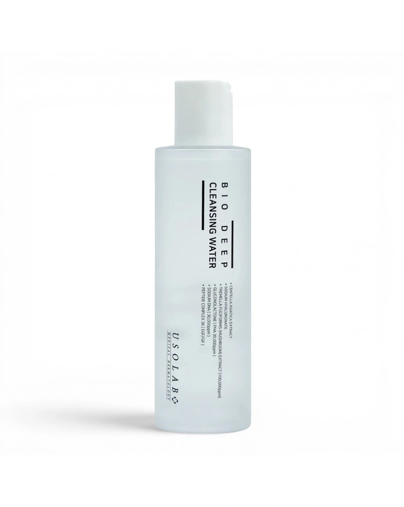 Тонер для очищення шкіри usolab bio deep cleansing water, 200 мл