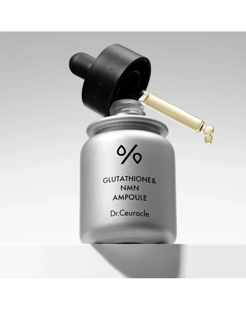 Освітлювальна антивікова сироватка з глутатіоном та NMN Dr. Ceuracle Glutathione & NMN Ampoule, 30 мл