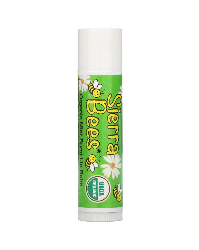 SIERRA BEES Lip Balm - Бальзам для губ органічний "М'ята",4.25 г.