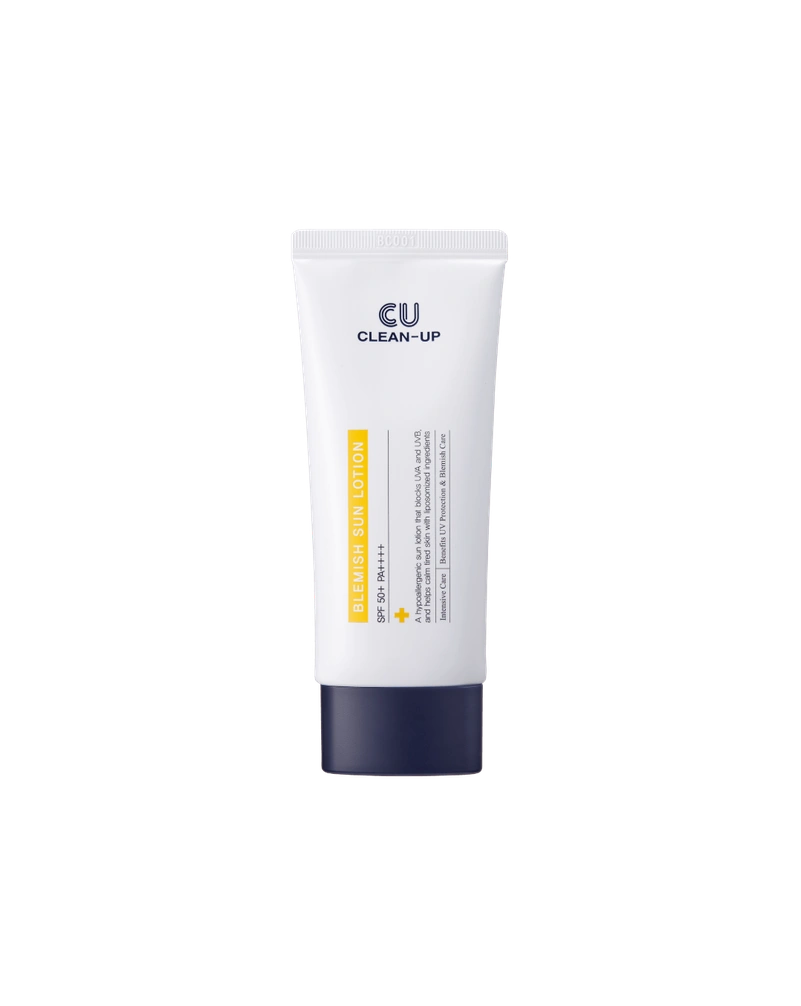 Легкий сонцезахисний лосьйон CUSKIN Clean Up Blemish Sun Lotion SPF 50, 60 мл