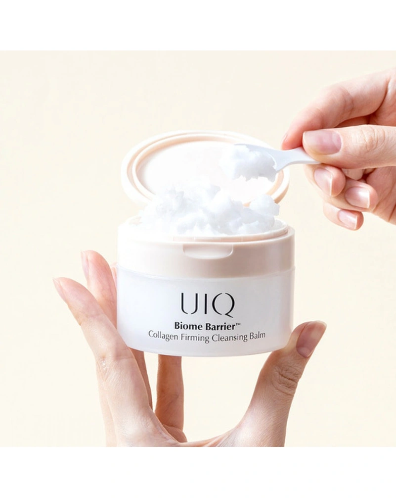Гідрофільний бальзам з колагеном UIQ Biome Barrier Collagen Firming Cleansing Balm, 100 мл