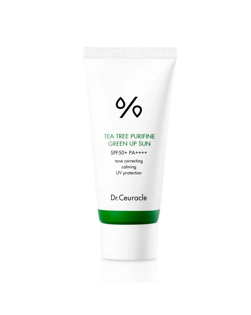 DR.CEURACLE TEA TREE PURIFINE SPF 50+ PA++++ - СОНЦЕЗАХИСНИЙ КРЕМ, 50МЛ