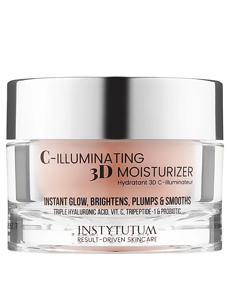 Увлажняющий крем-сияние с витамином c instytutum c-illuminating 3d moisturizer, 50 мл