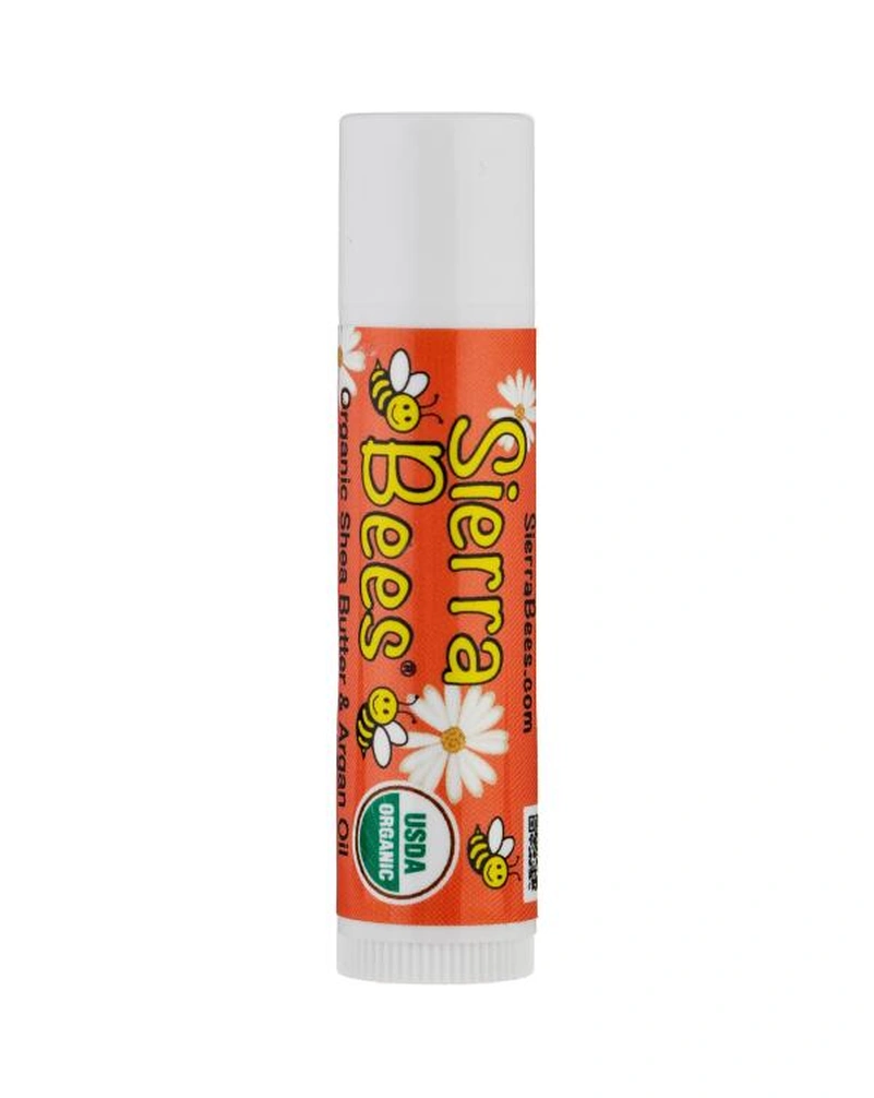 SIERRA BEES Lip Balm - Бальзам для губ органічний "Масло ши й олія аргани",4.25 г.