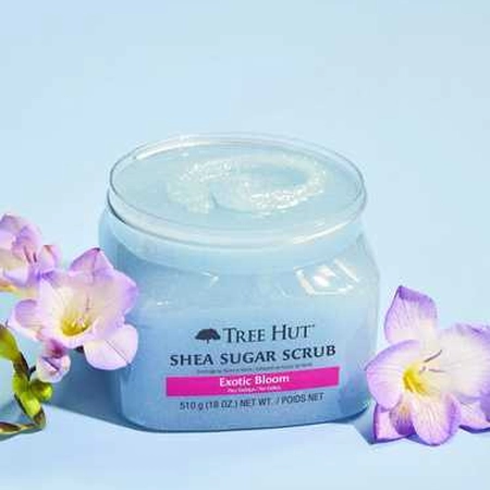 Tree Hut Exotic Bloom Sugar Scrub - Скраб для тіла з ароматом екзотичних квітів,510 г.